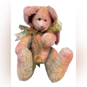 Sally Winey Dream Catcher Whimsical Bunny Rabbit Mohair Articulating Limbs NWT